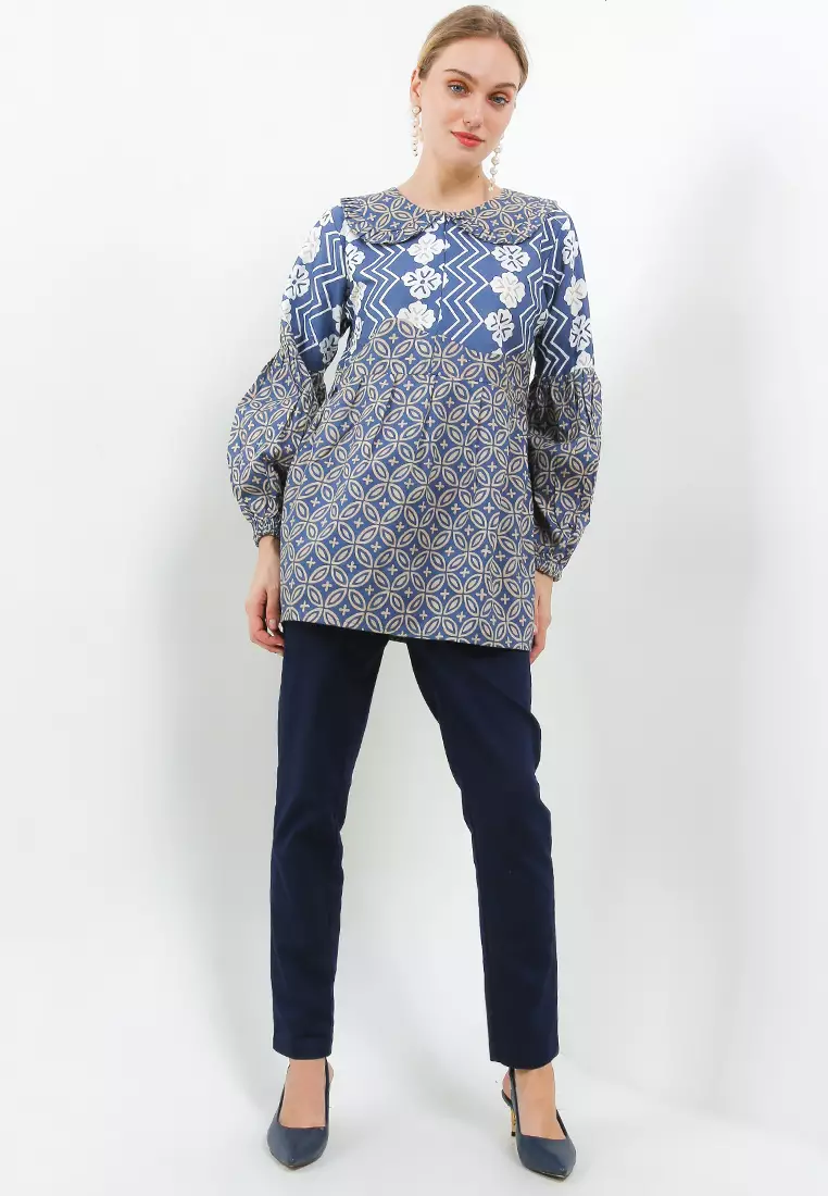 Belleza Blouse Batik Wanita Exclusive Premium Casual Modern