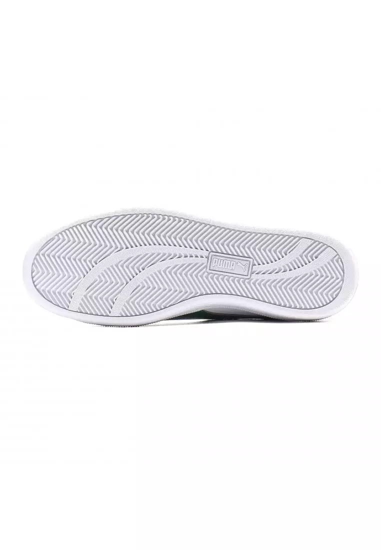 PUMA Unisex Smash Leather Trainers