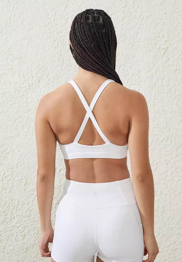 Ultra Luxe Mesh Strappy Crop