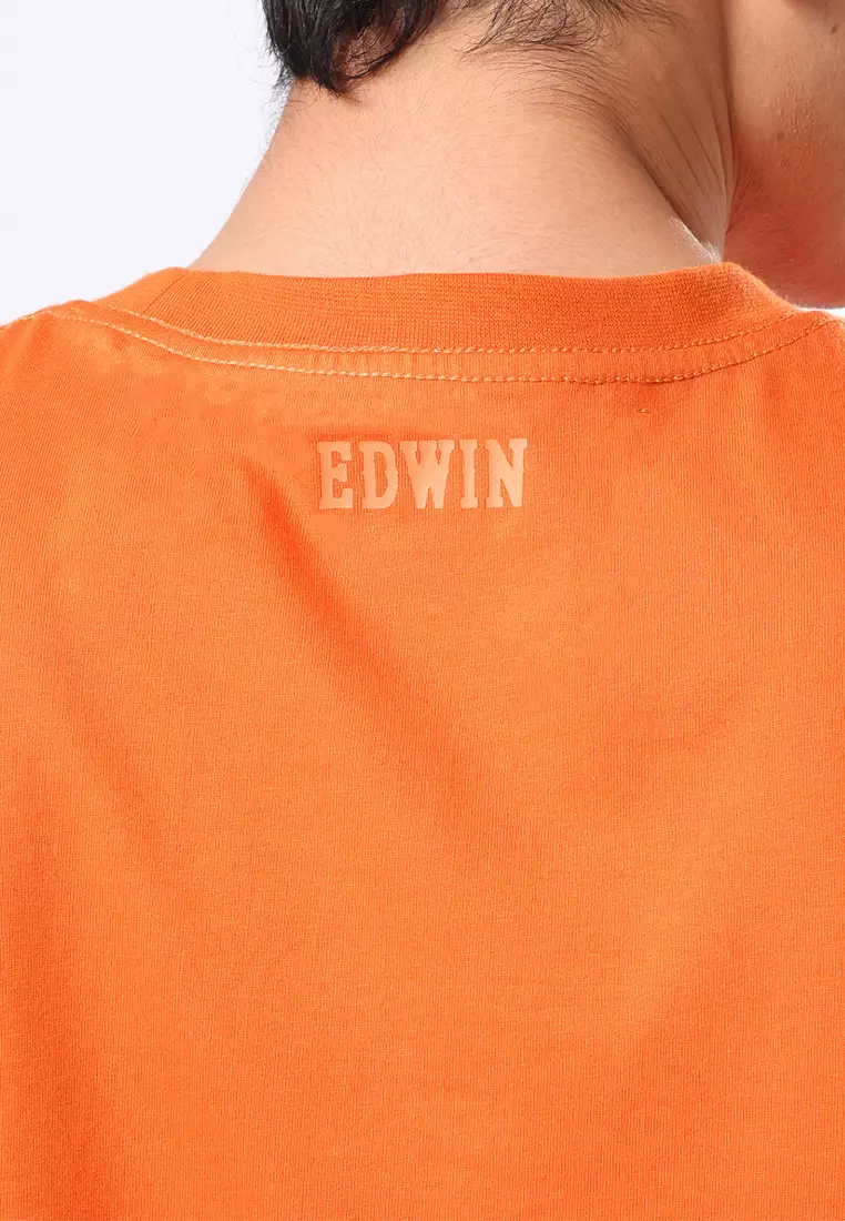 T-SHIRT CLASSIC ORANGE PEPPER Kaos Casual Pria Lengan Pendek