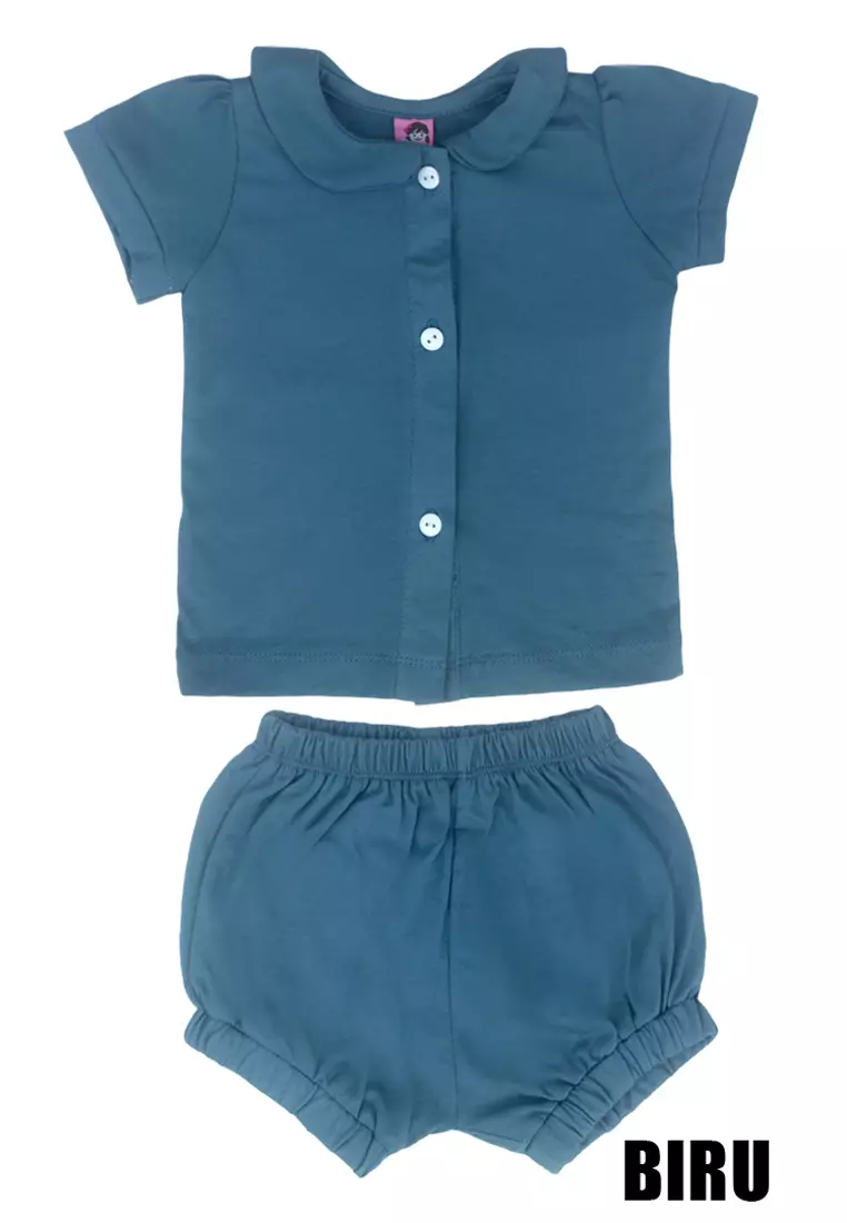 TWO MIX - Stelan Anak - Setelan Anak Bahan Katun Combed Premium Usia 0-2 Tahun 4268