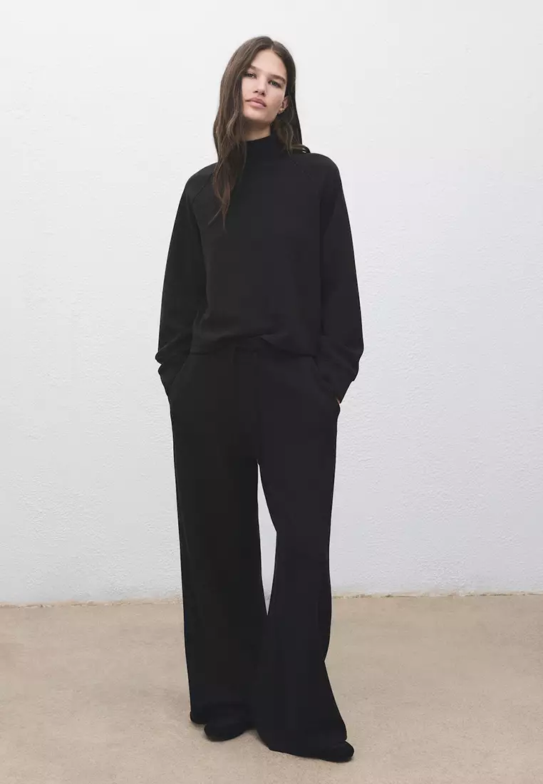 High Collar Sweatshirt