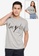 Les Girls Les Boys grey Scratchy Print T-Shirt A2CE3AA481CD9DGS_1