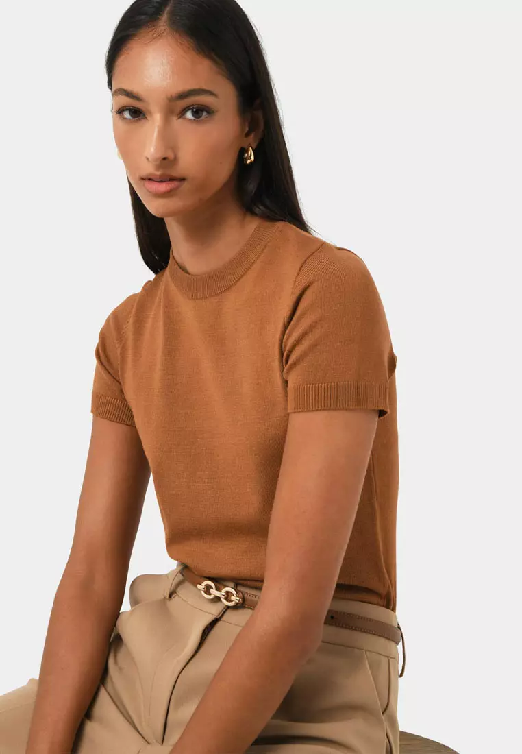 Catherine Short Sleeve Knit