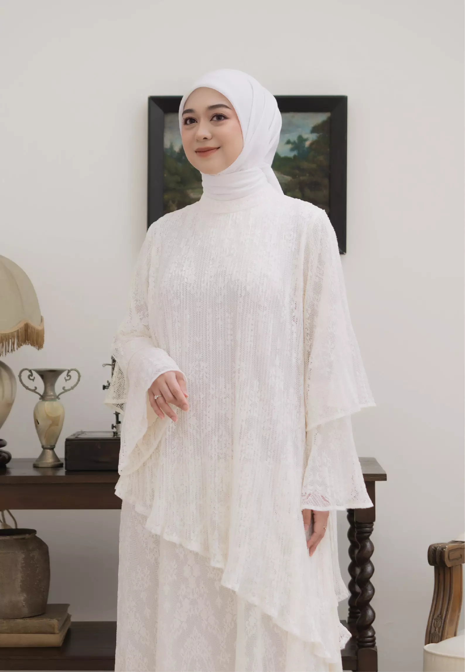 Damara Dress - Ivory