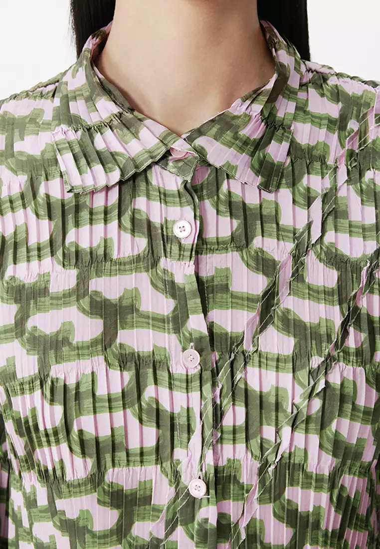 Slim long-sleeved shirt
