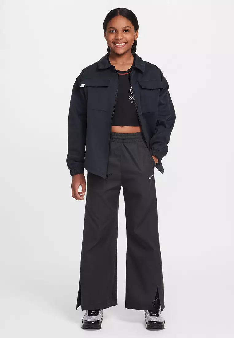 Woven Wide-Leg Pants