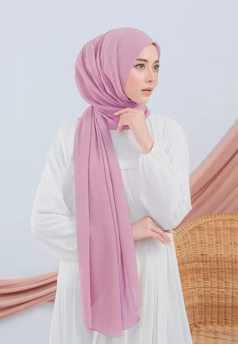 HIJAB INSTAN SABIYA - PURPLISH PINK