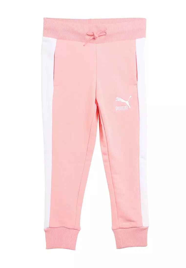 Buy Girls Solid Regular Cotton Pink Trackpants Online at 63% OFF