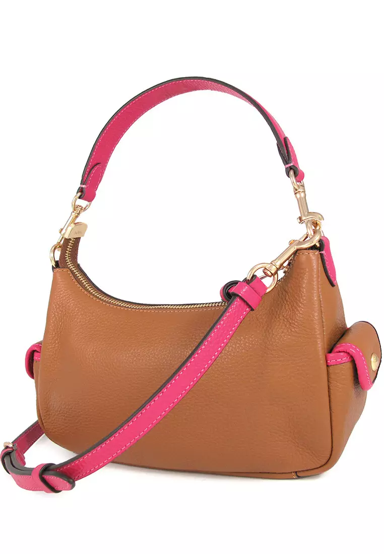 Buy Coach Coach Pennie Shoulder Bag 25 - Brown/Pink Online