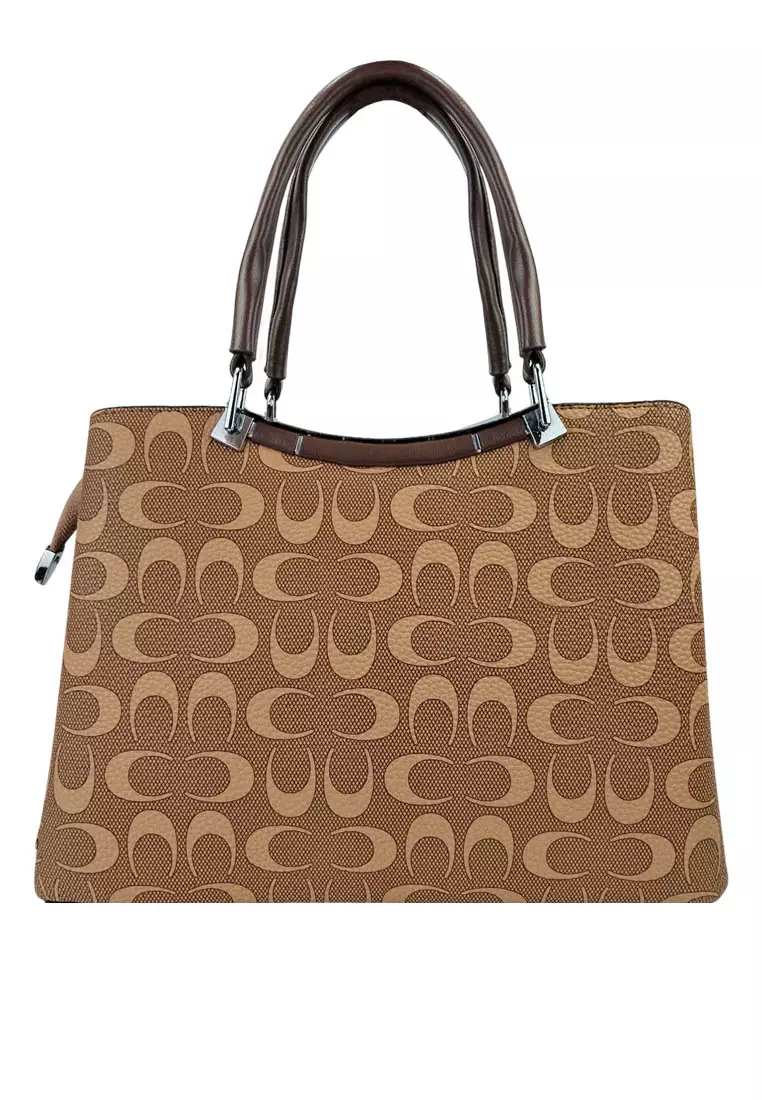 Pierre Cardin Tas Hand Bag Wanita Brown 9121531101BRO
