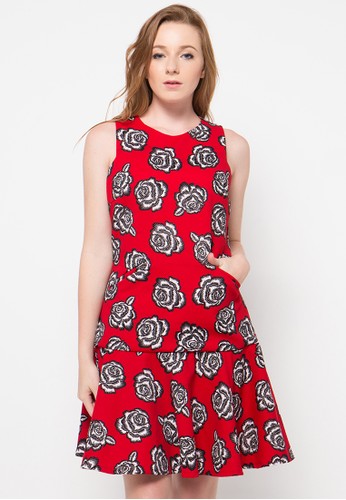Red Lily Dress