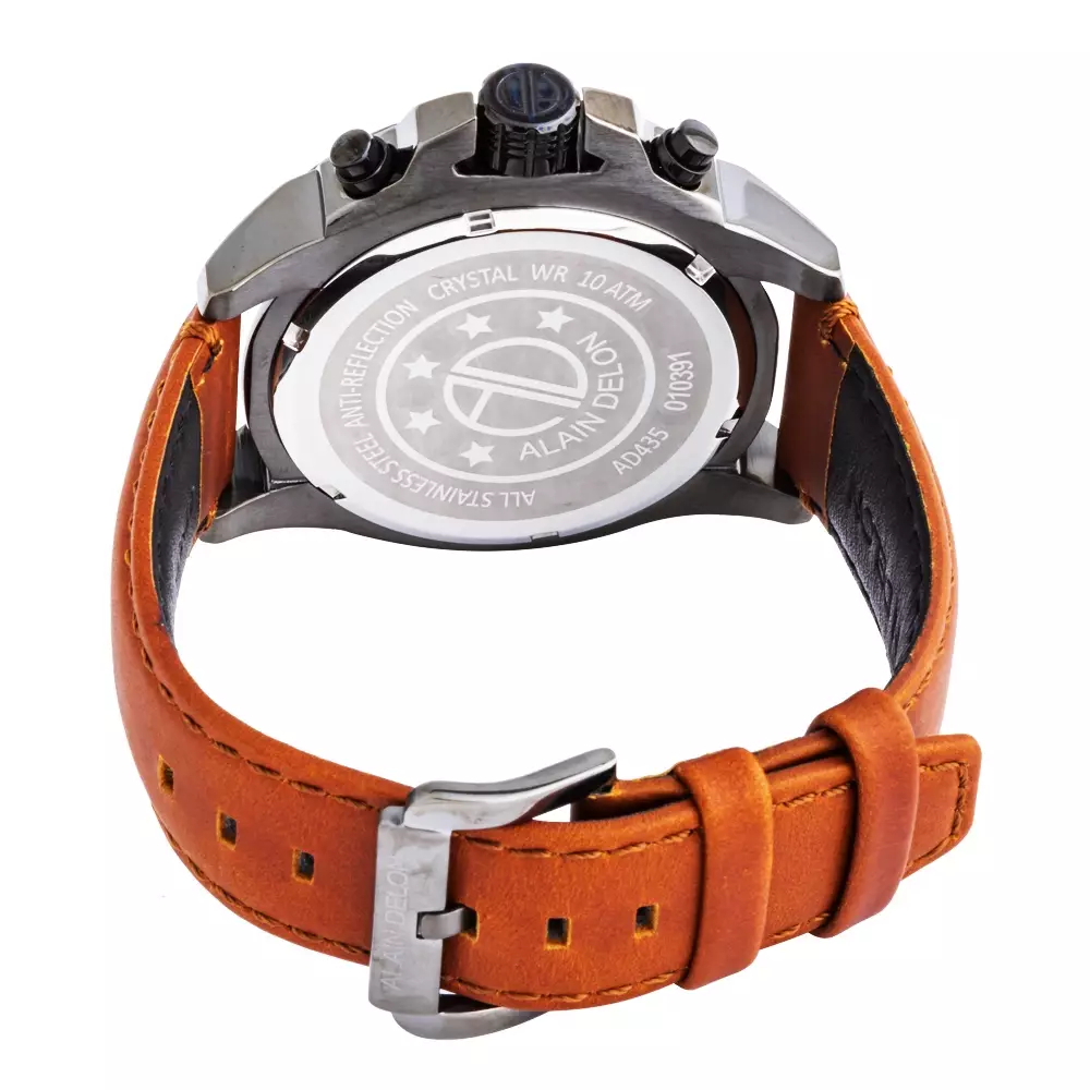 Jam Tangan Alain Delon Jam Tangan Pria AD435-1742C Original