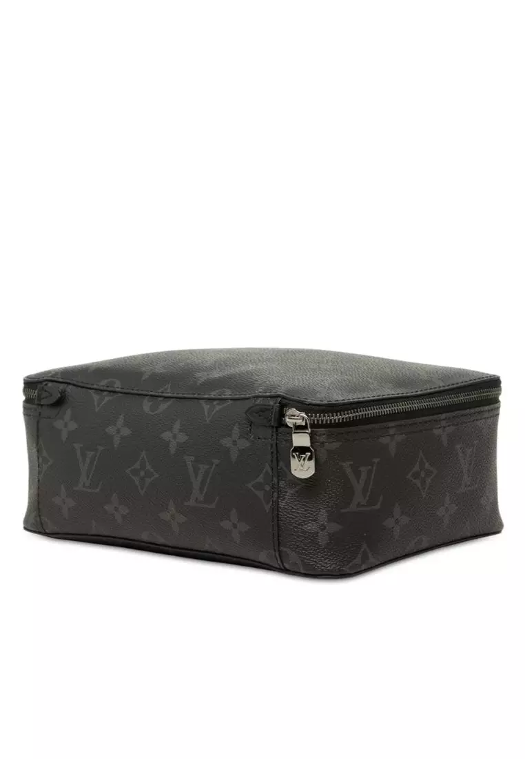 Pre-Loved Louis Vuitton Monogram Eclipse Toilet Pouch Gm