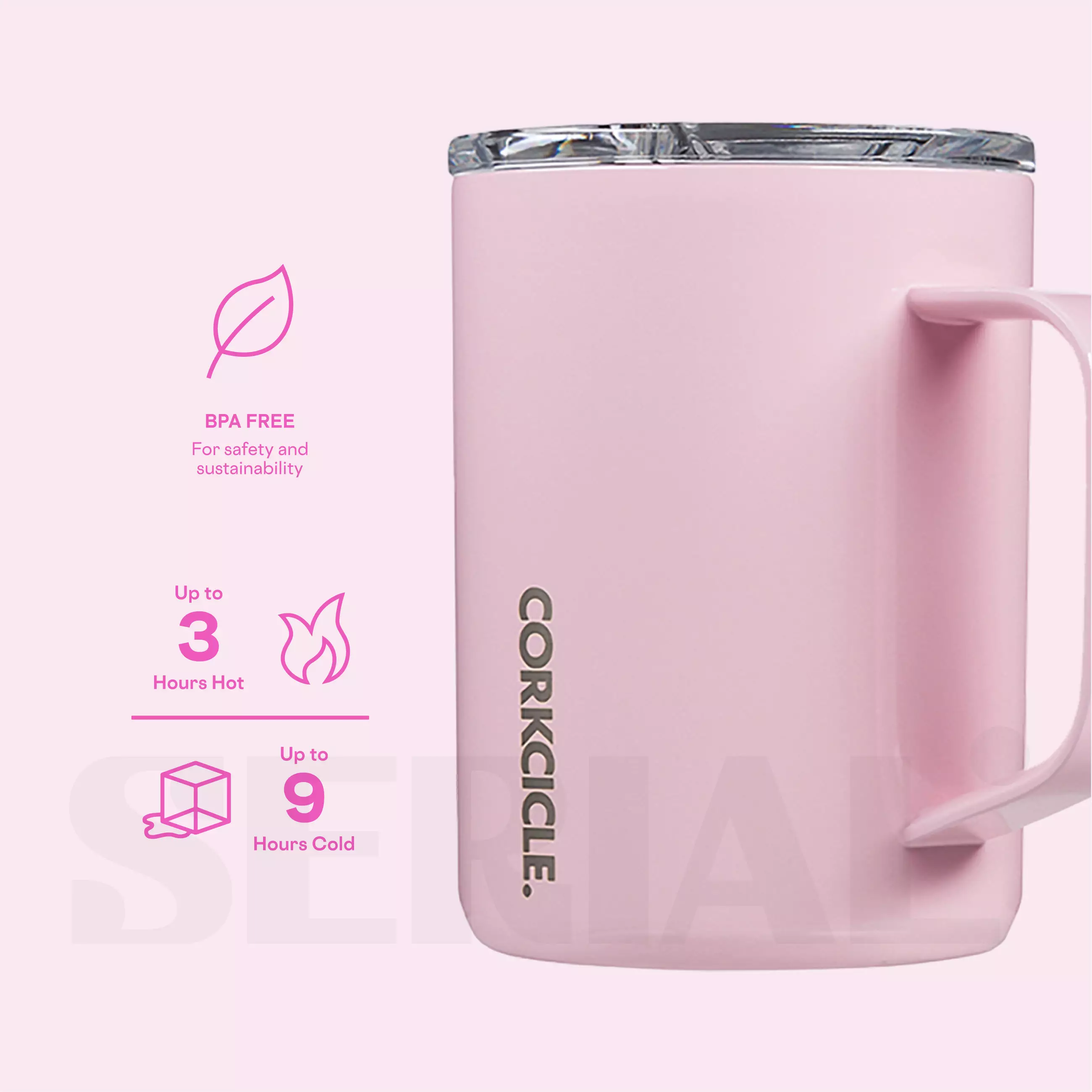 Mug 16oz - Classic Rose Quartz