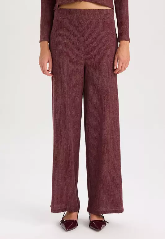 Textured Trousers