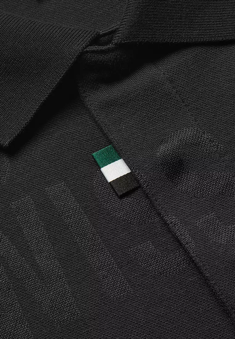 MEN'S ALL-OVER K-SWISS LOGO POLO SHIRT