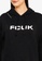 French Connection black FCUK Shrunken Hoodie 6E4D4AA2810213GS_2