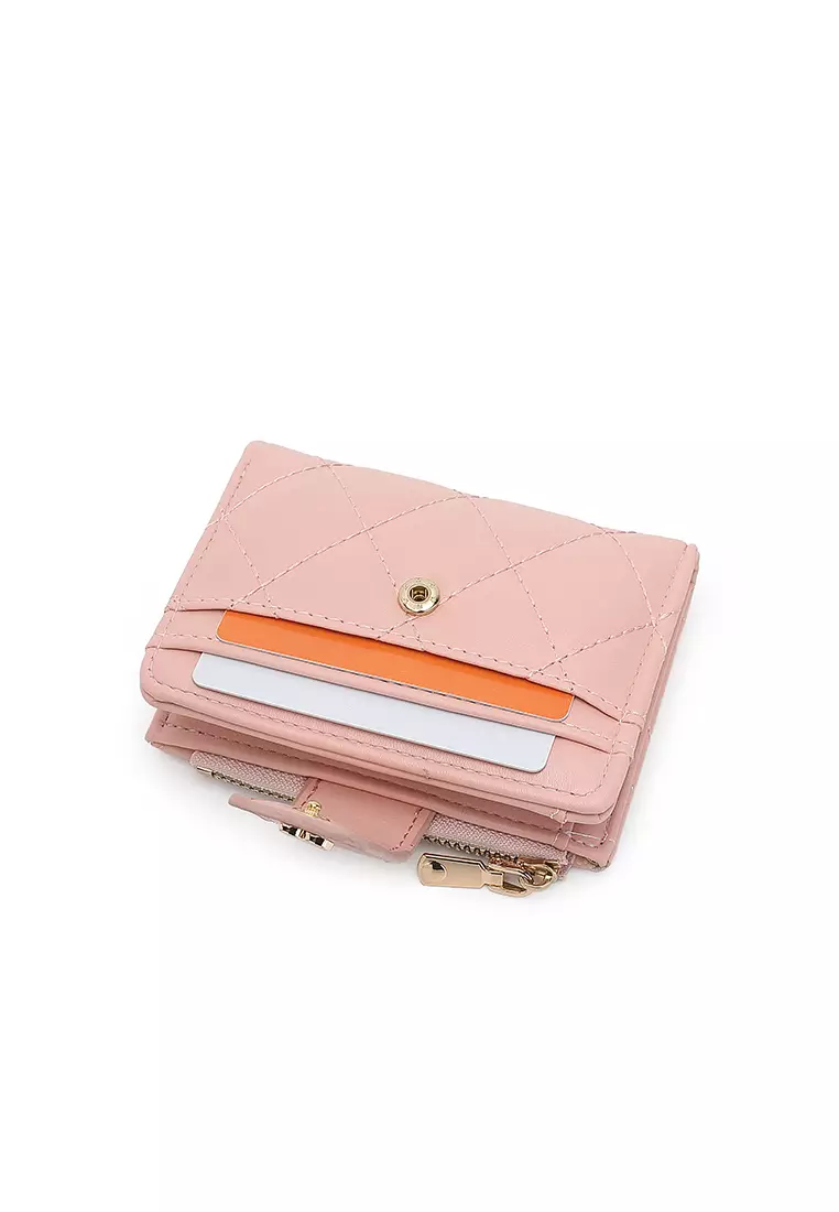 Women's Short Wallet / Purse - Pink