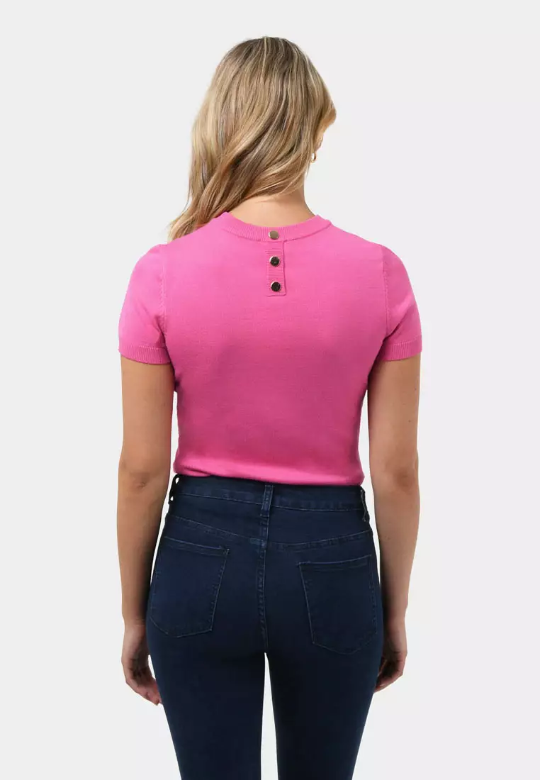 Catherine Short Sleeve Knit