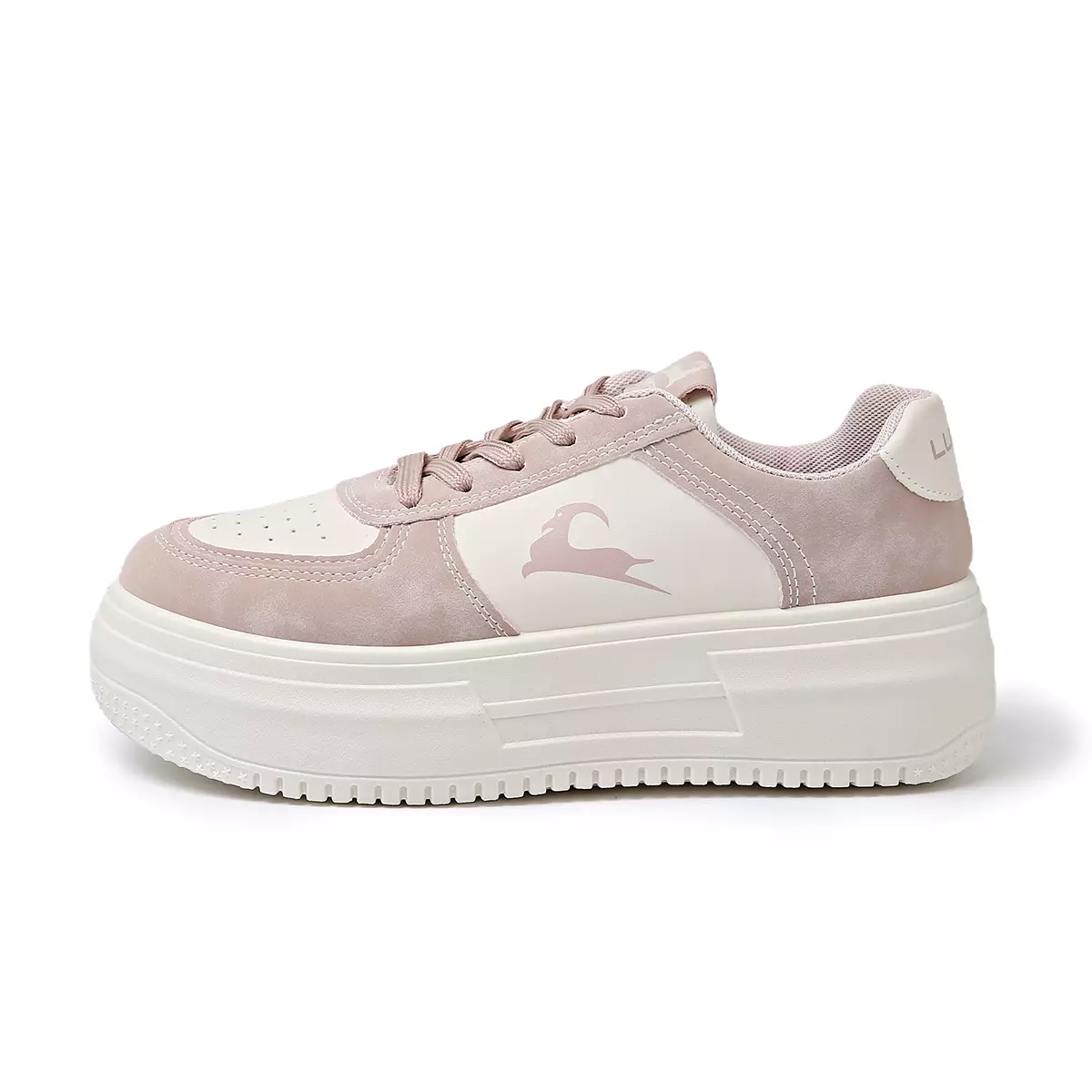 Sepatu Wanita Bertali Motif Simpel Sneakers Cewek Ootd WL2491