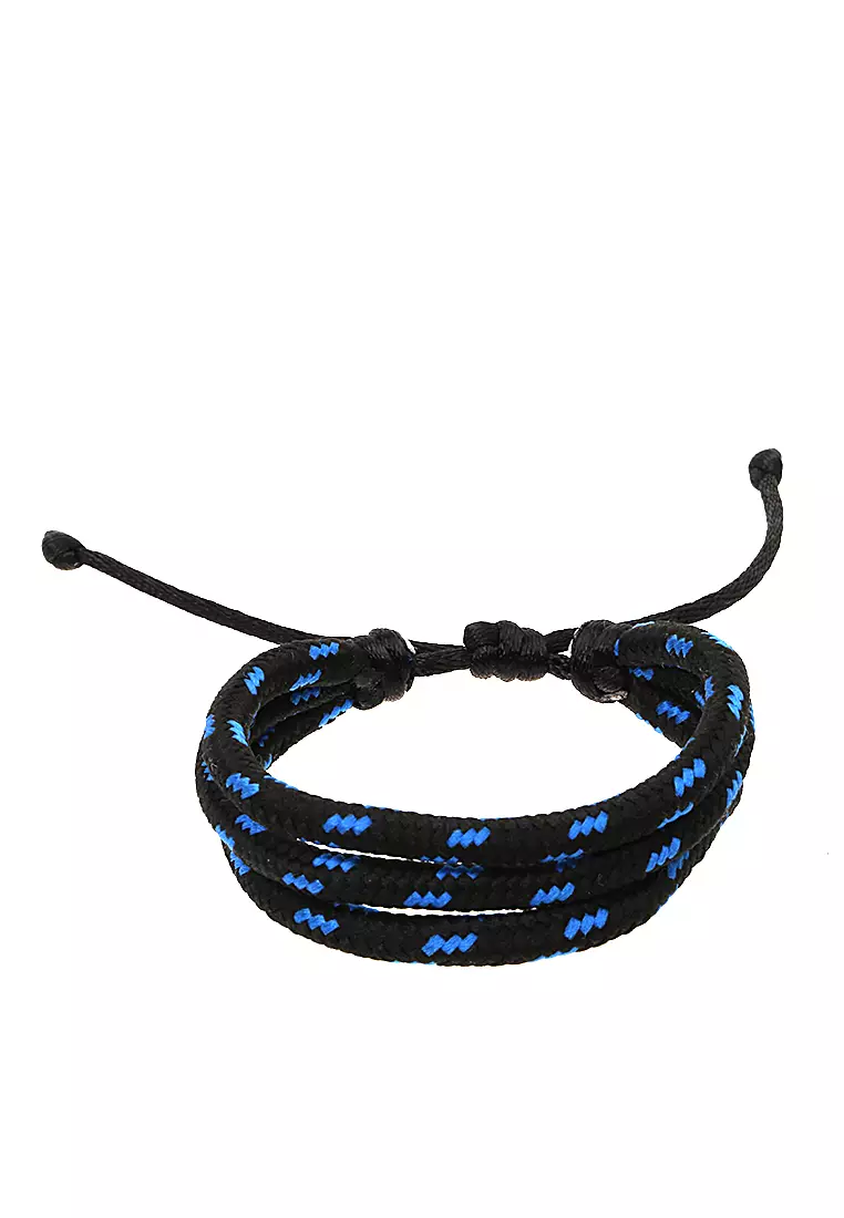 Omrish Gelang Bracelet Pria Motif Pengait Jangkar Premium Material Metal ORIGINAL