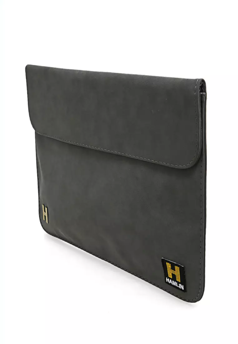 Quenty Sleeve Case Laptop 13 Inch Unisex Comportable Design Material Felt ORIGINAL - Gray