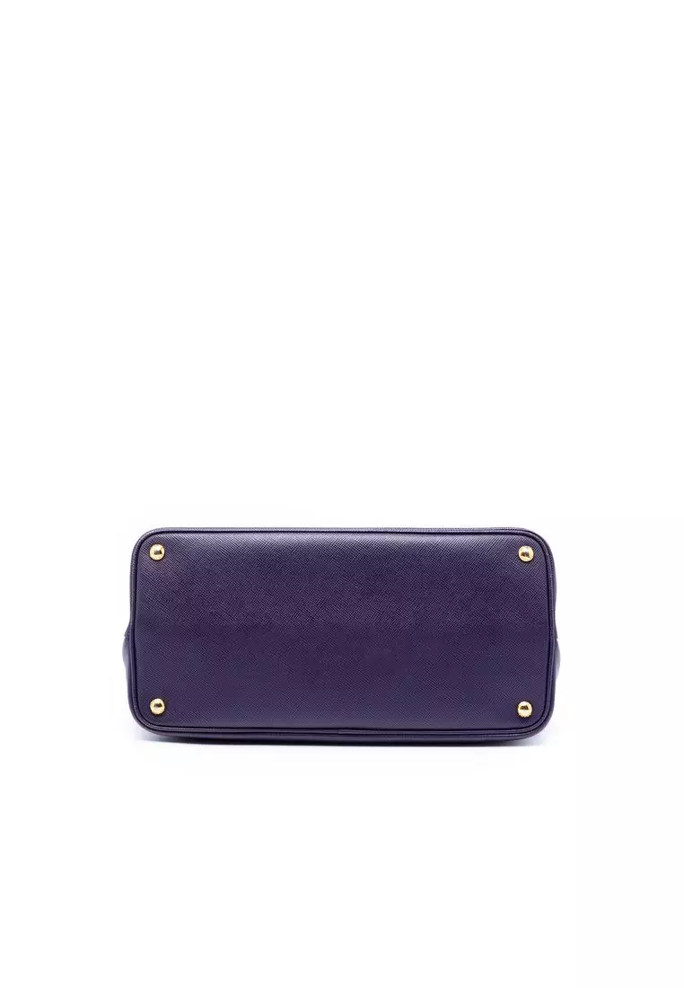 Pre-Loved Prada Medium Saffiano Cuir Double Satchel