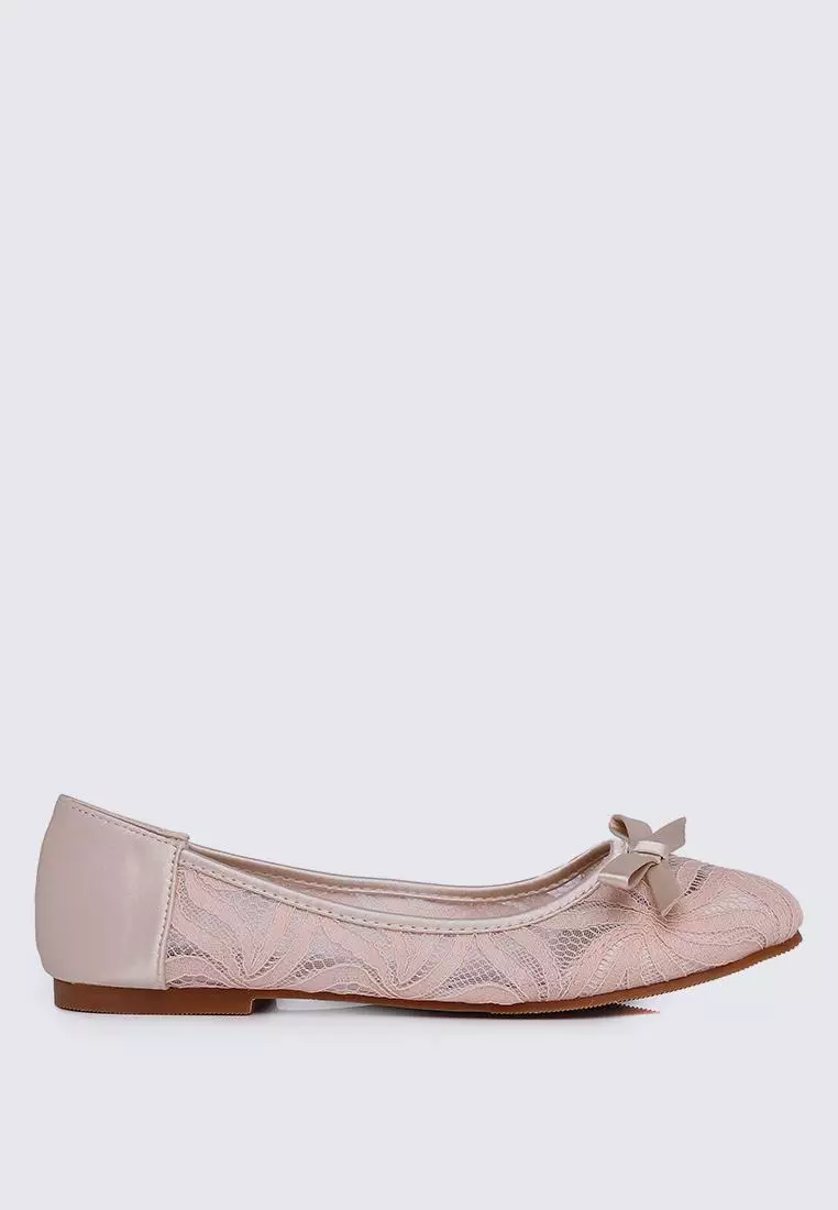 Discount on My Ballerine  shoes - SKU: My Ballerine Cecelia Comfy Ballerina In Blush
