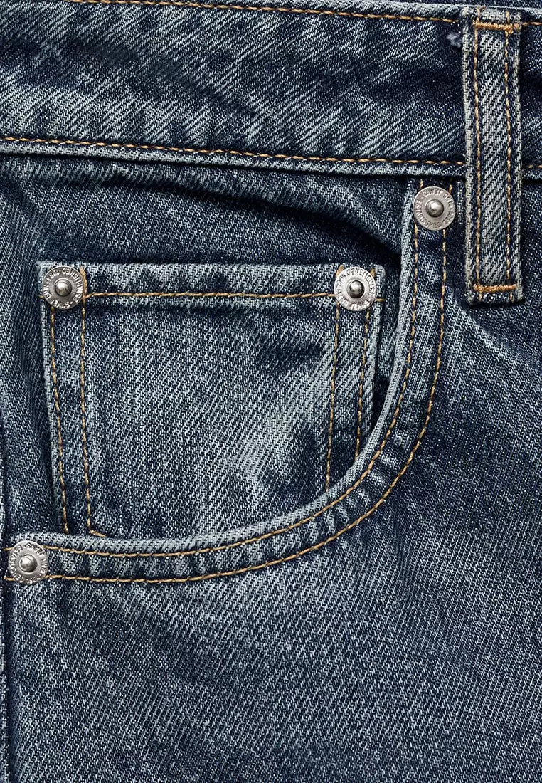 High-Waisted Wide-Leg Jeans