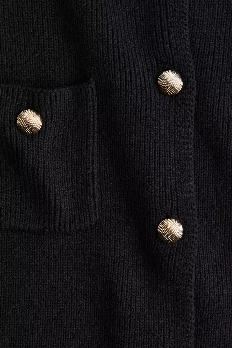 MAMA Rib-knit cardigan