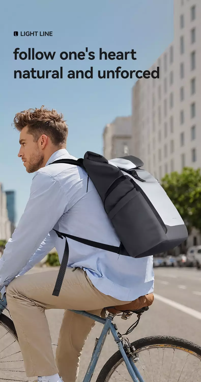 Mark Ryden MR3807 Tas Ransel Backpack Laptop Waterproof 17 Inch - Grey