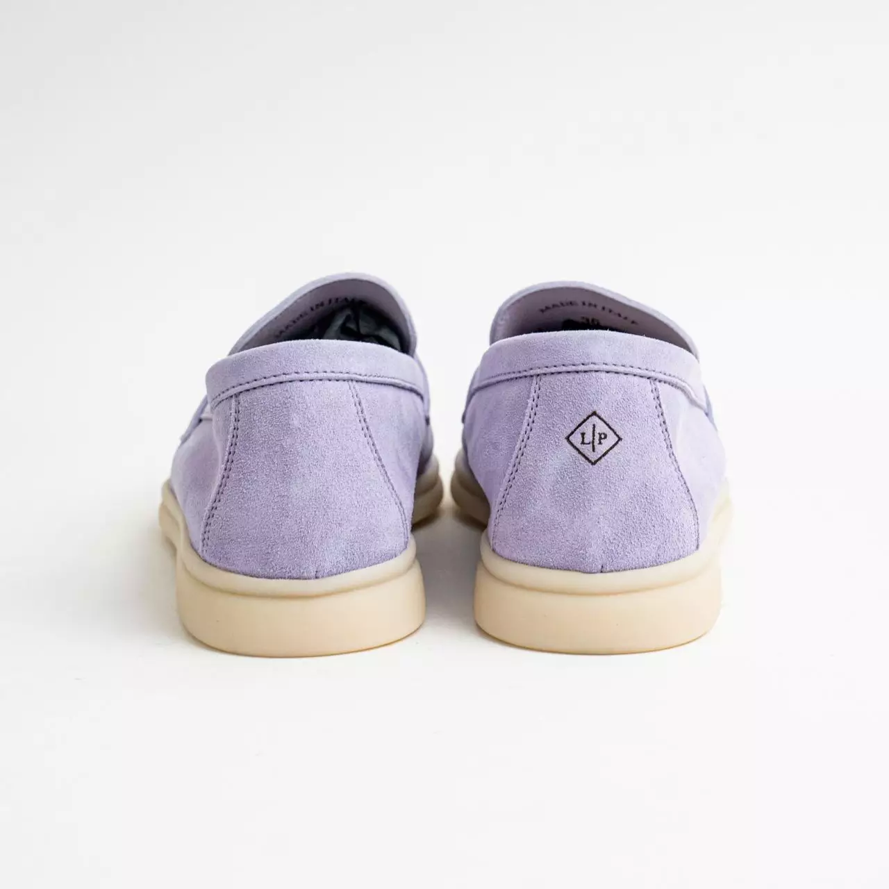 Summer Charms Walk Loafers Suede Lilac Wagasa Shw