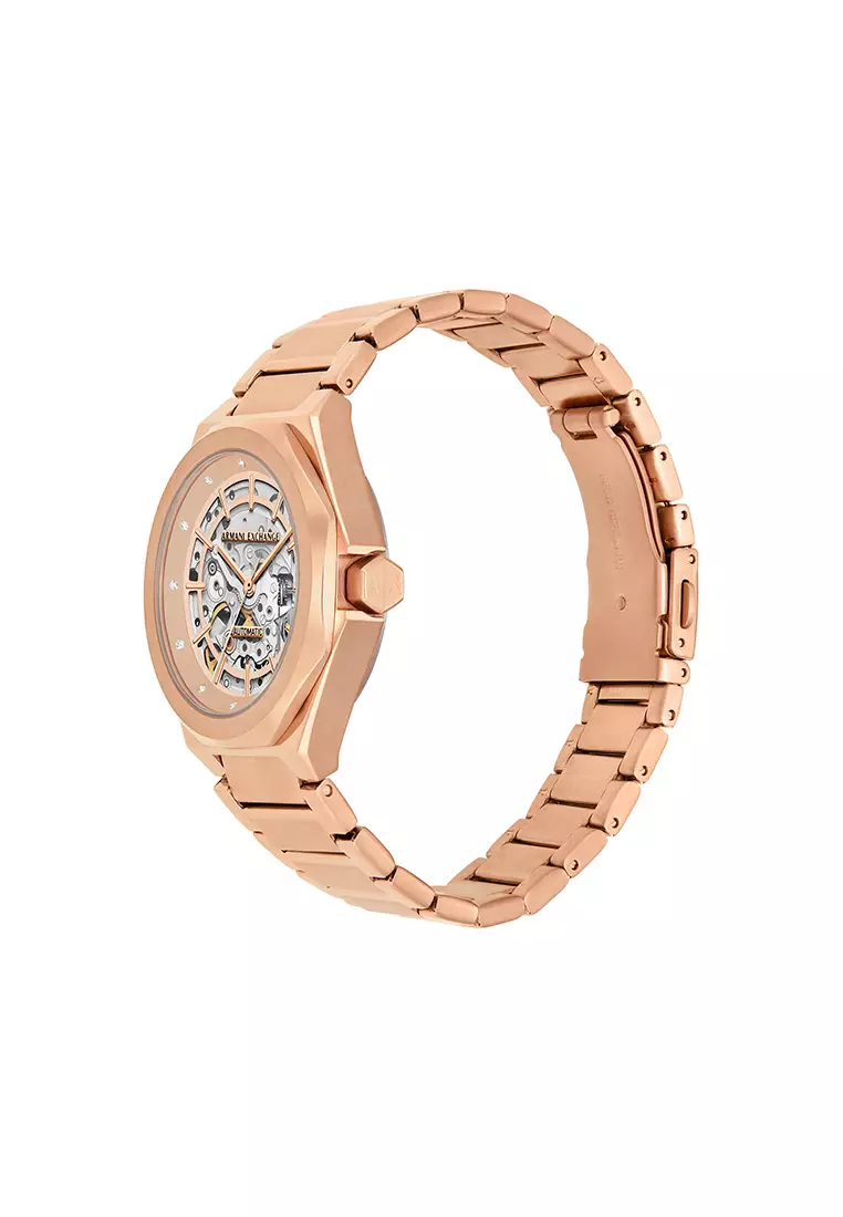 Andrea Gold Stainless Steel Watch AX4619