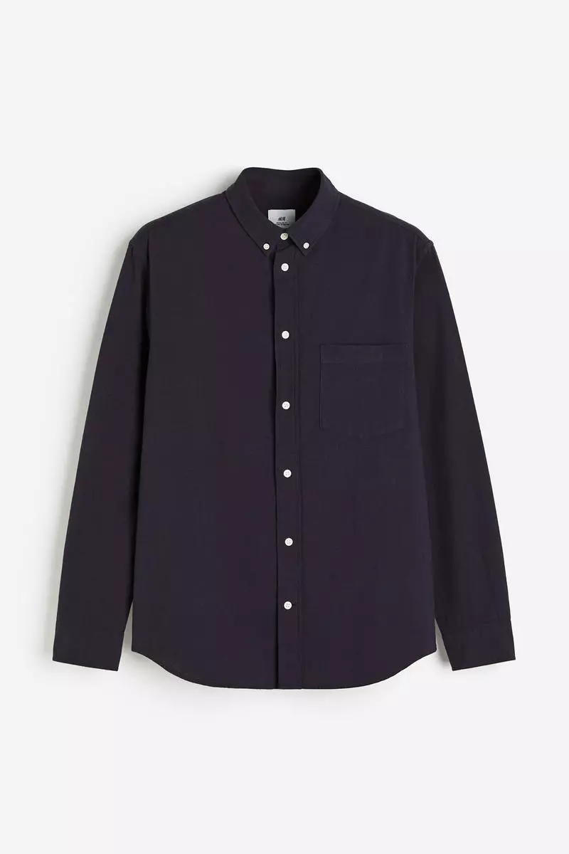 Buy H&M Regular Fit Textured shirt 2024 Online | ZALORA Philippines