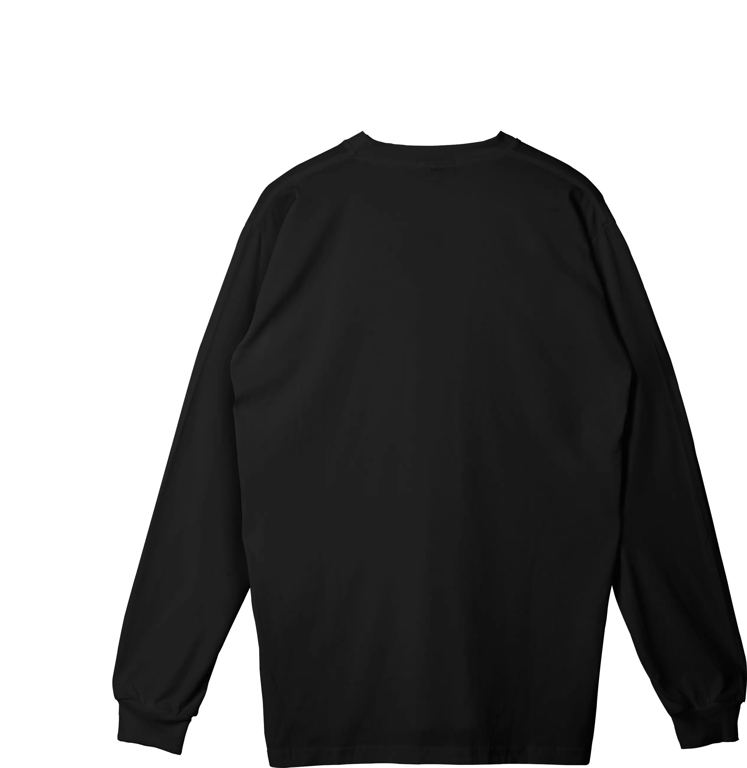 OOTDSUPPLY Longsleeve Orthodox Black l Kaos Lengan Panjang Pria dan Wanita