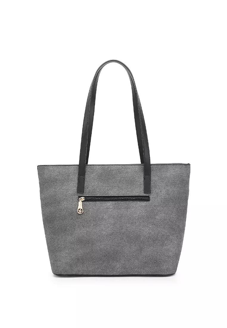 Women's Tote Bag / Shoulder Bag - Black
