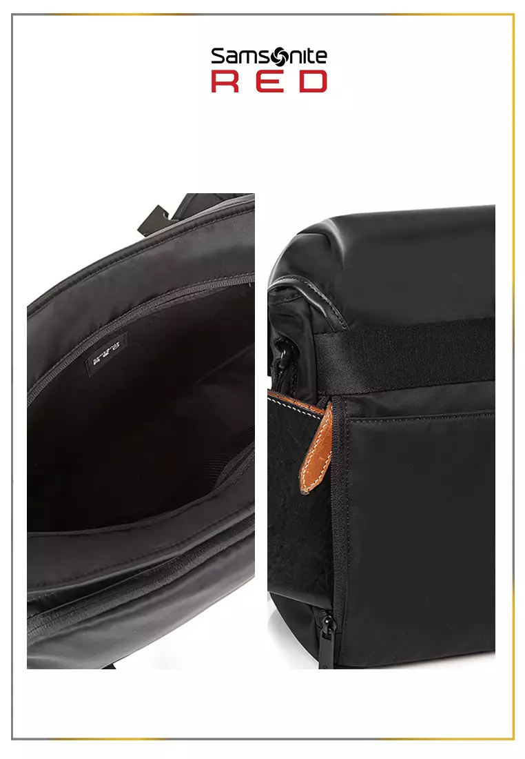 Samsonite Red Label Ellwood Messenger Bag - Black