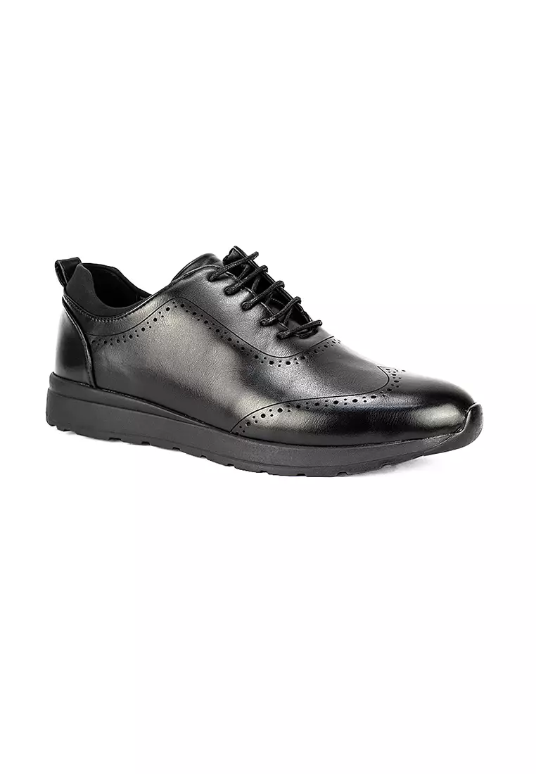 Men's Casual Oxford Shoes MW 23464 Black C30