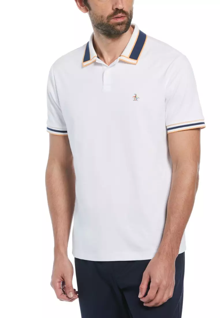Organic Interlock Novelty Collar Polo