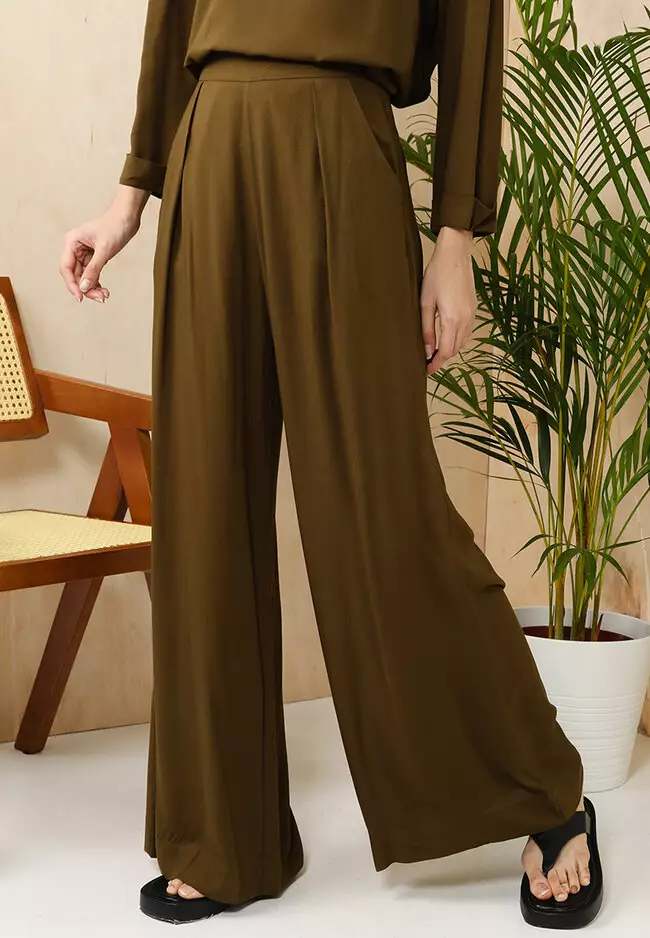 W brand palazzo pants sale