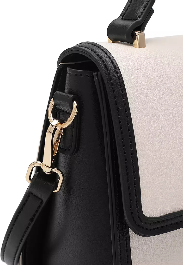Top Handle Bag / Sling Bag / Crossbody Bag (Tas Selempang / Tas Tangan) - Putih