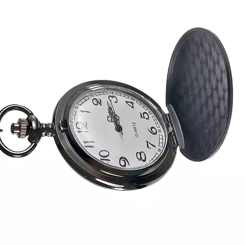 Jam Saku Klasik Analog Pocket Watch Harry Potter Edition Black ORIGINAL