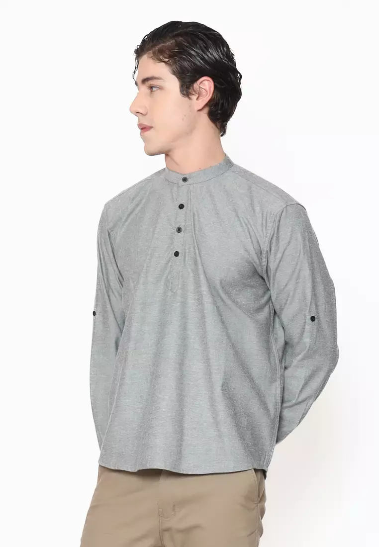 Longshirt KOKO-KURTA-02-BLACK