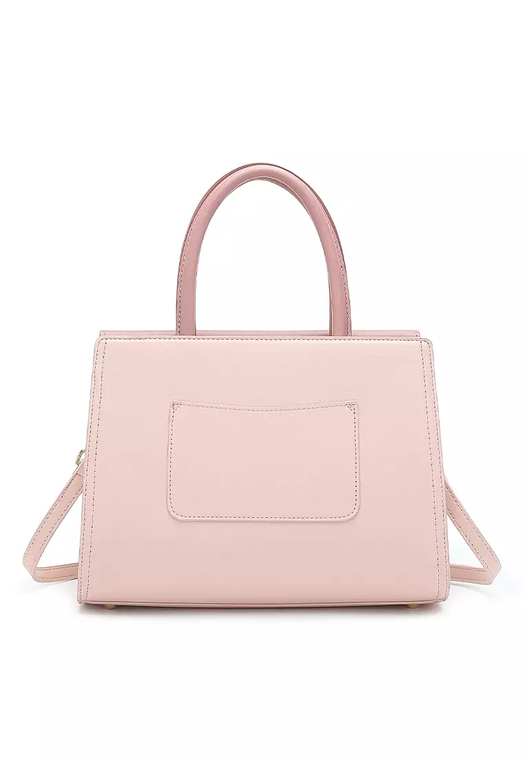 Top Handle Bag / Sling Bag / Crossbody Bag - Pink