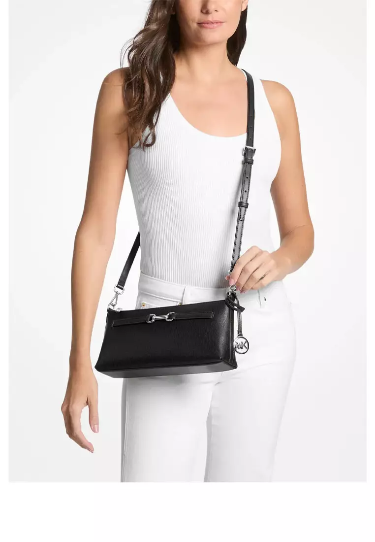 Buy MICHAEL KORS Carson Small Pebbled Leather Convertible