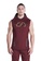 Gym Aesthetics red OutRun Hoodie Vest for Men 68F8FAA948CD3EGS_1