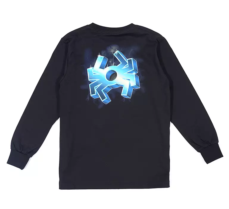 Spyderbilt Kaos Lengan Panjang Anak Anak Thunder Kids Long Tee Planet Surf