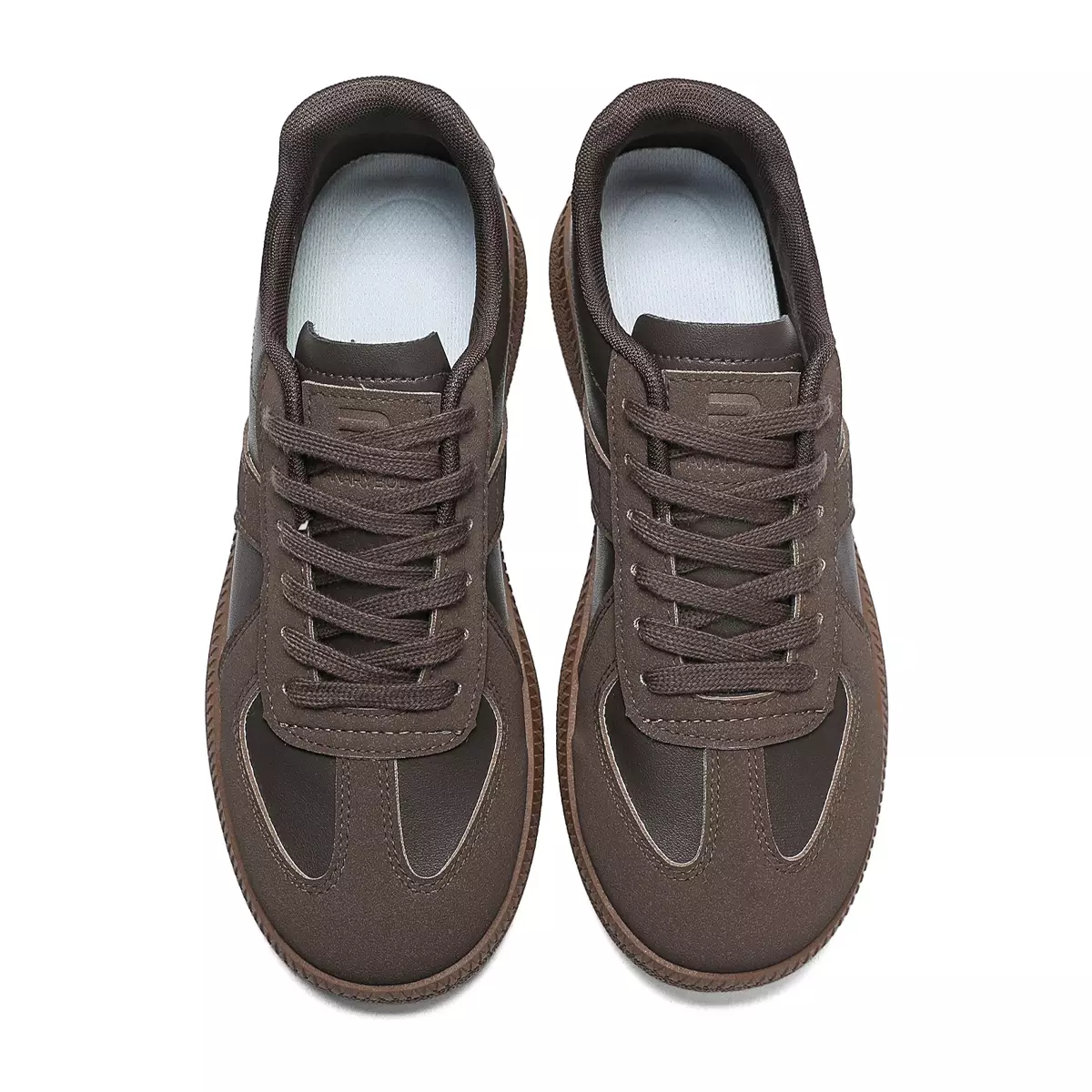 LURAD Sepatu Pria 3 Warna Flat Sekolah Kerja Simple Sneakers Cowok Polos QN592