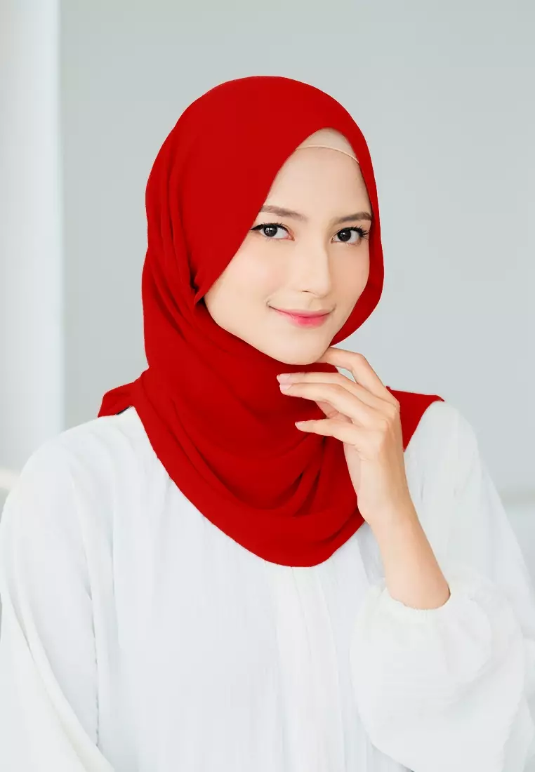 HIJAB INSTAN SAFFA - RED